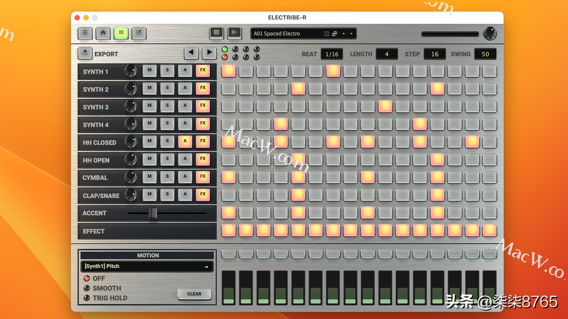 KORG Software ELECTRIBE-R for Mac (electronic audio instrument plug-in ...