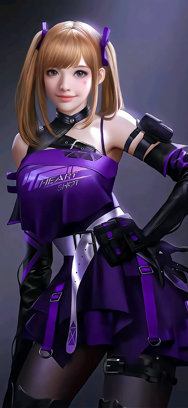 155 Cross Fire Line Qingya special game CG beauty 4k full screen ultra ...