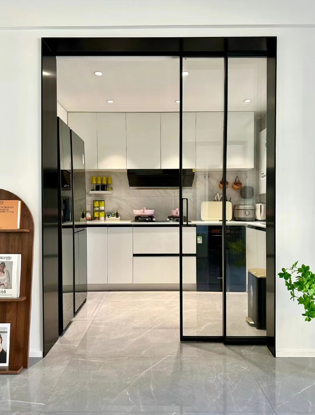 Why did the once popular hanging rail sliding door "fall out of favor