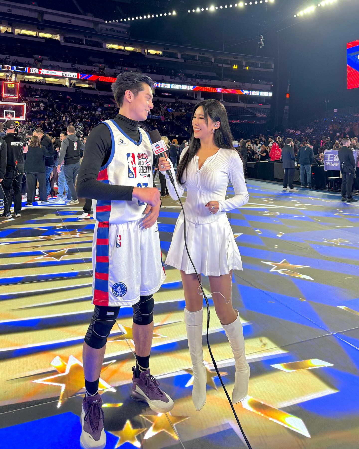 Wang Hedi shines in the NBA All-Star Game, using his strength to prove ...