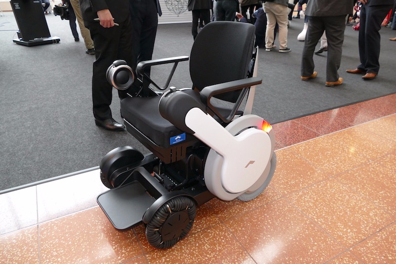 Robotic wheelchair helps disabled people 