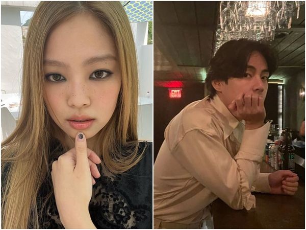 Jennie and V are suspected of having fun at the party 