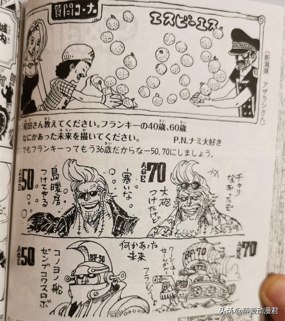 One Piece Volume 101 Sbs Update Oda Reveals Sauron S Life Sauron Is Not The Son Of Shuanggetsu Niumaru Inews