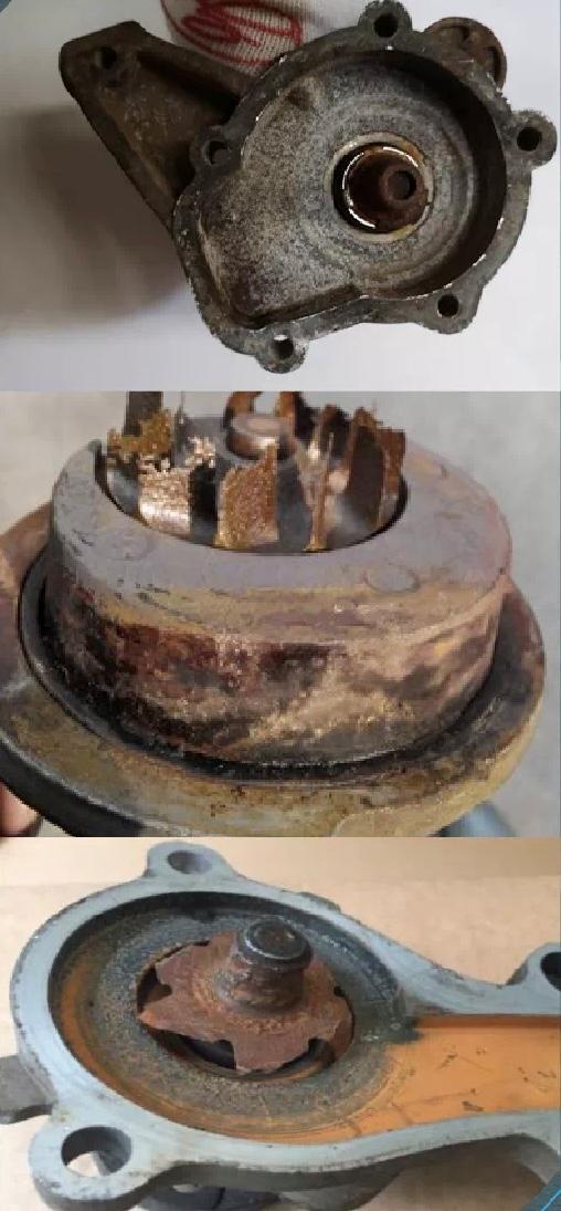 Symptoms and consequences of water pump failure iMedia