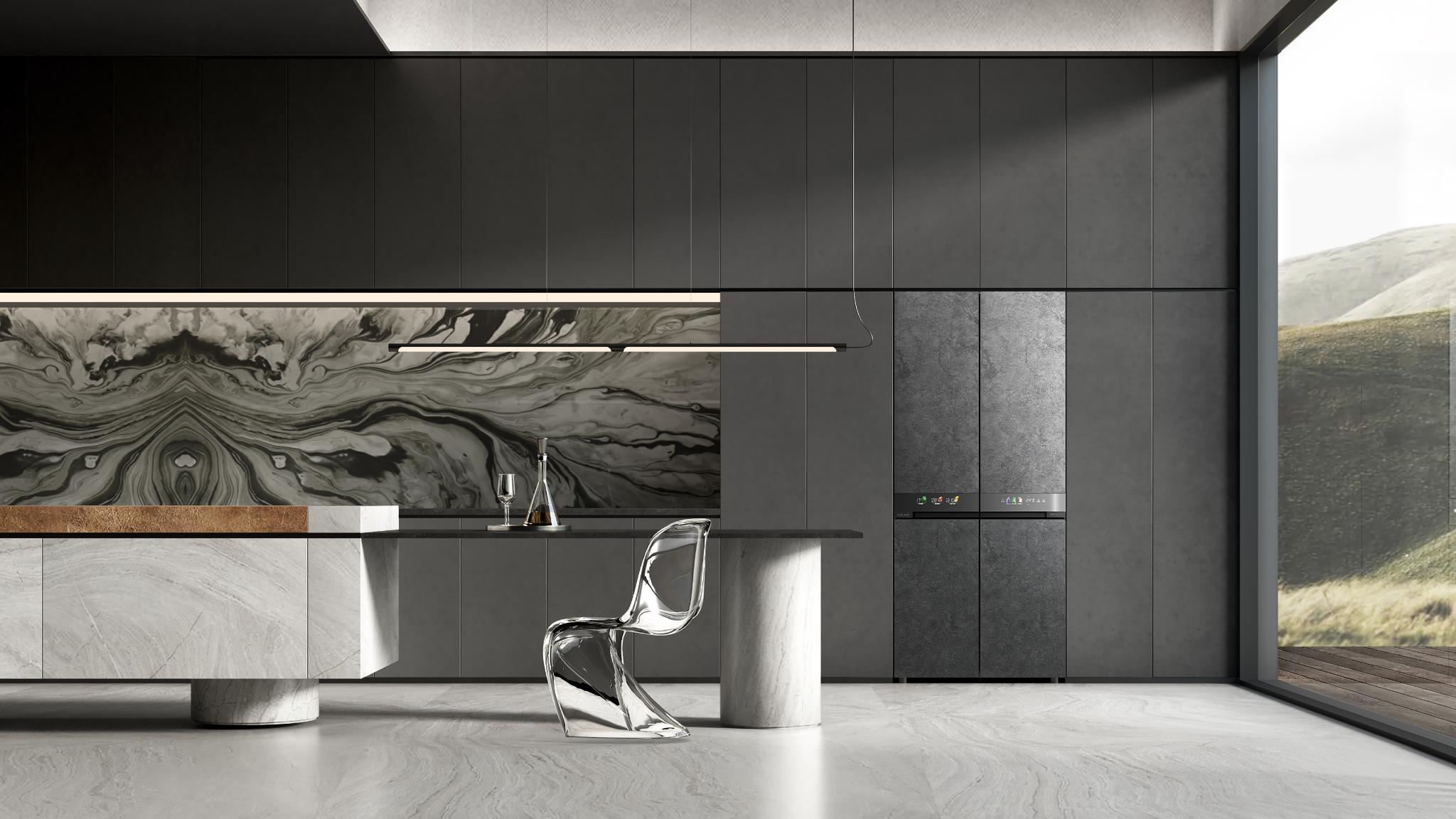 COLMO highdefinition pure builtin refrigerator, the only award