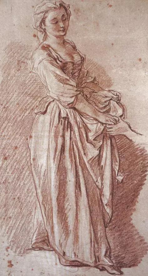 Appreciation of sketches by European artist rococo representative ...