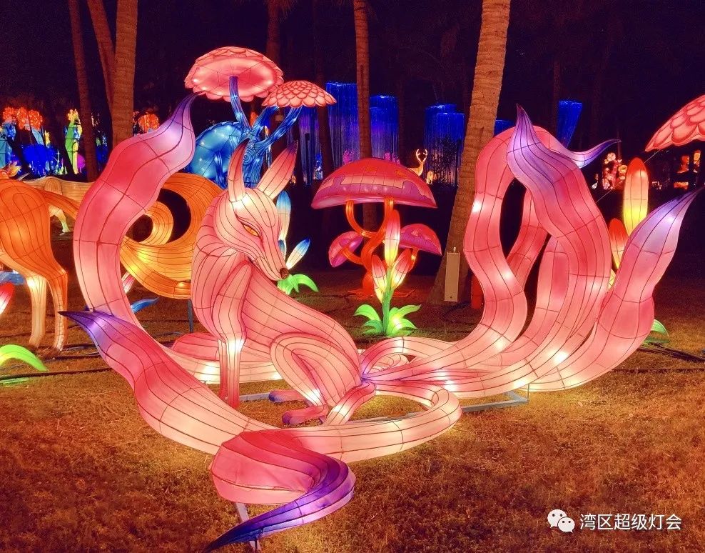 Shenzhen Bay Area Super Lantern Festival tickets are enlarged, and this ...