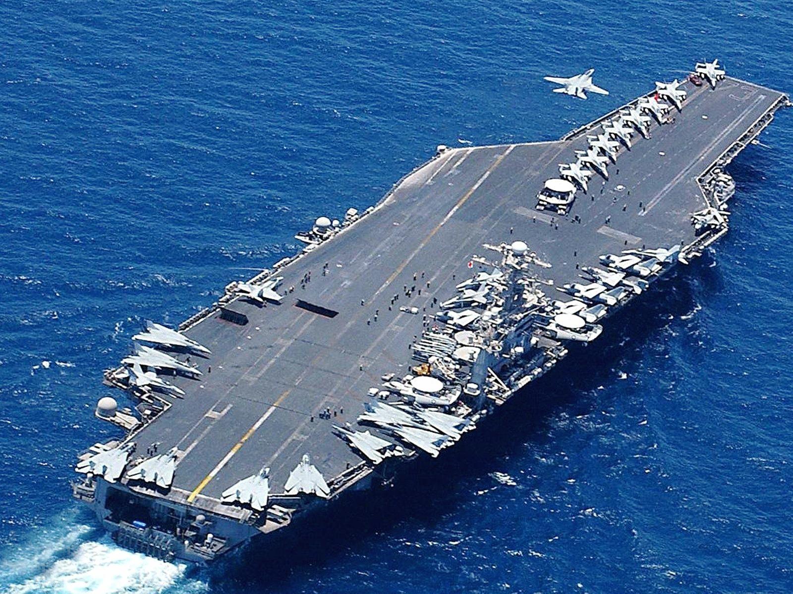 The US Aircraft Carrier Has Been Equipped With Advanced Drones For 6   5253766d2a1f4556ae19b5eb9533bf93 