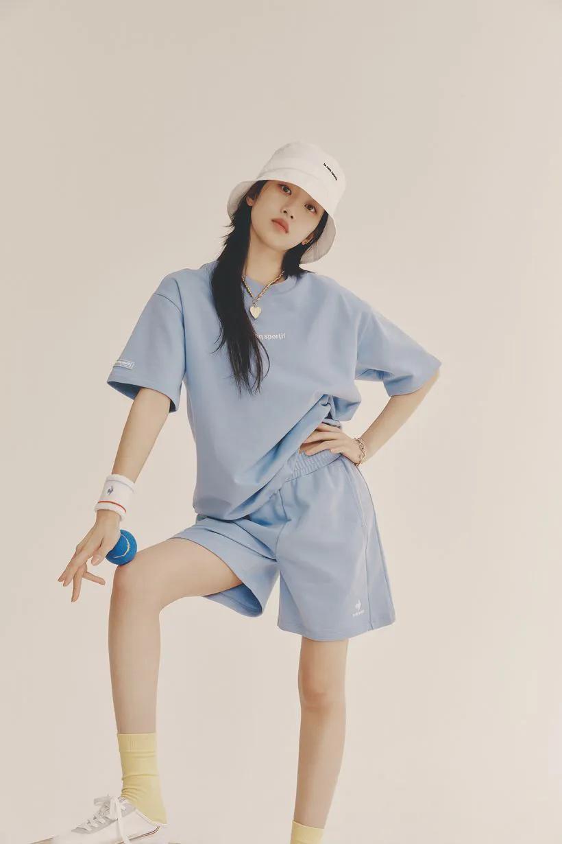 Moon Gayoung 2022 Lecoq Sportif Tennis Collections Refreshing sports ...