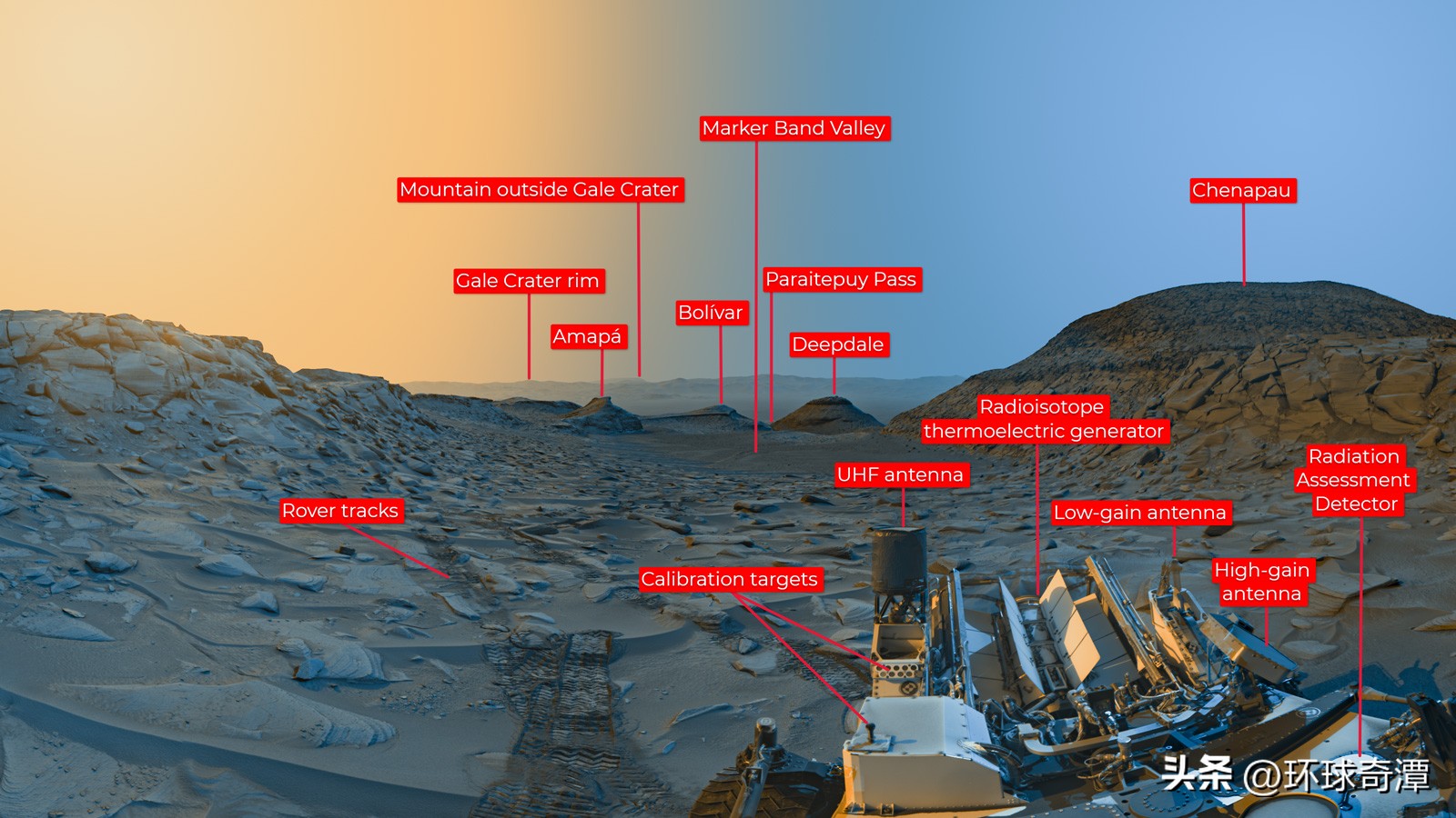 Curiosity Mars rover wakes up from hibernation to take clearest ever