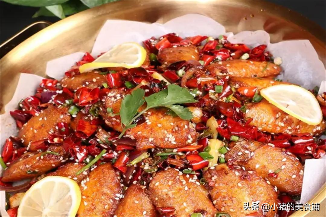 Teach you how to make dry pot spicy chicken wings, you can't stop
