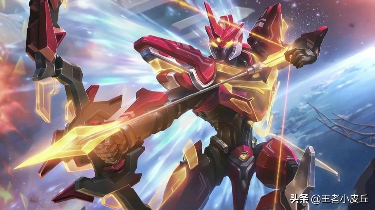 Houyi mecha first exposed, red flame special effects handsome cry, Wang