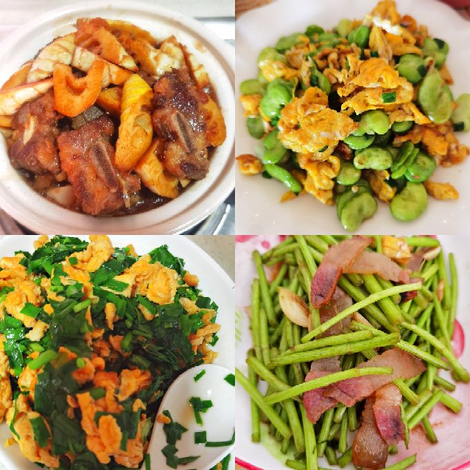 Eat spring vegetables in spring, if you miss the seasonal dishes, you