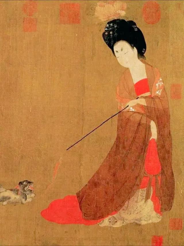 "Ladies With Hairpins" - Zhou Fang (Tang Dynasty) - INEWS