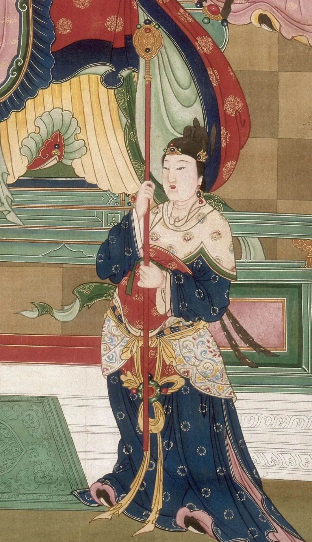 Ming paintings of Zhang Tianshi and the Virgin of Heaven, Bixia Yuanjun ...