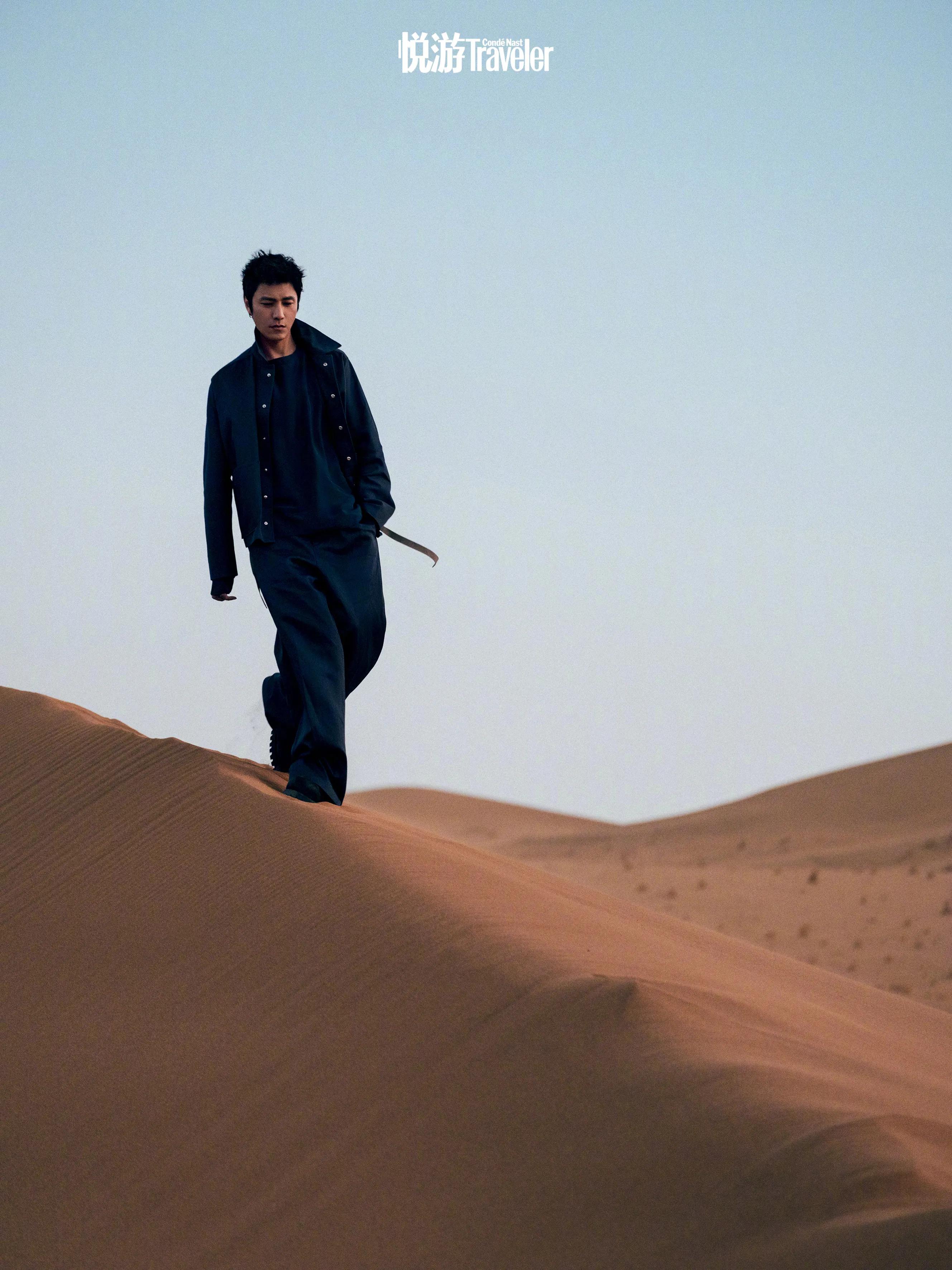 陈坤悦游九周年封面 陈坤敦煌大漠封面 绽放无限魅力 资讯咖
