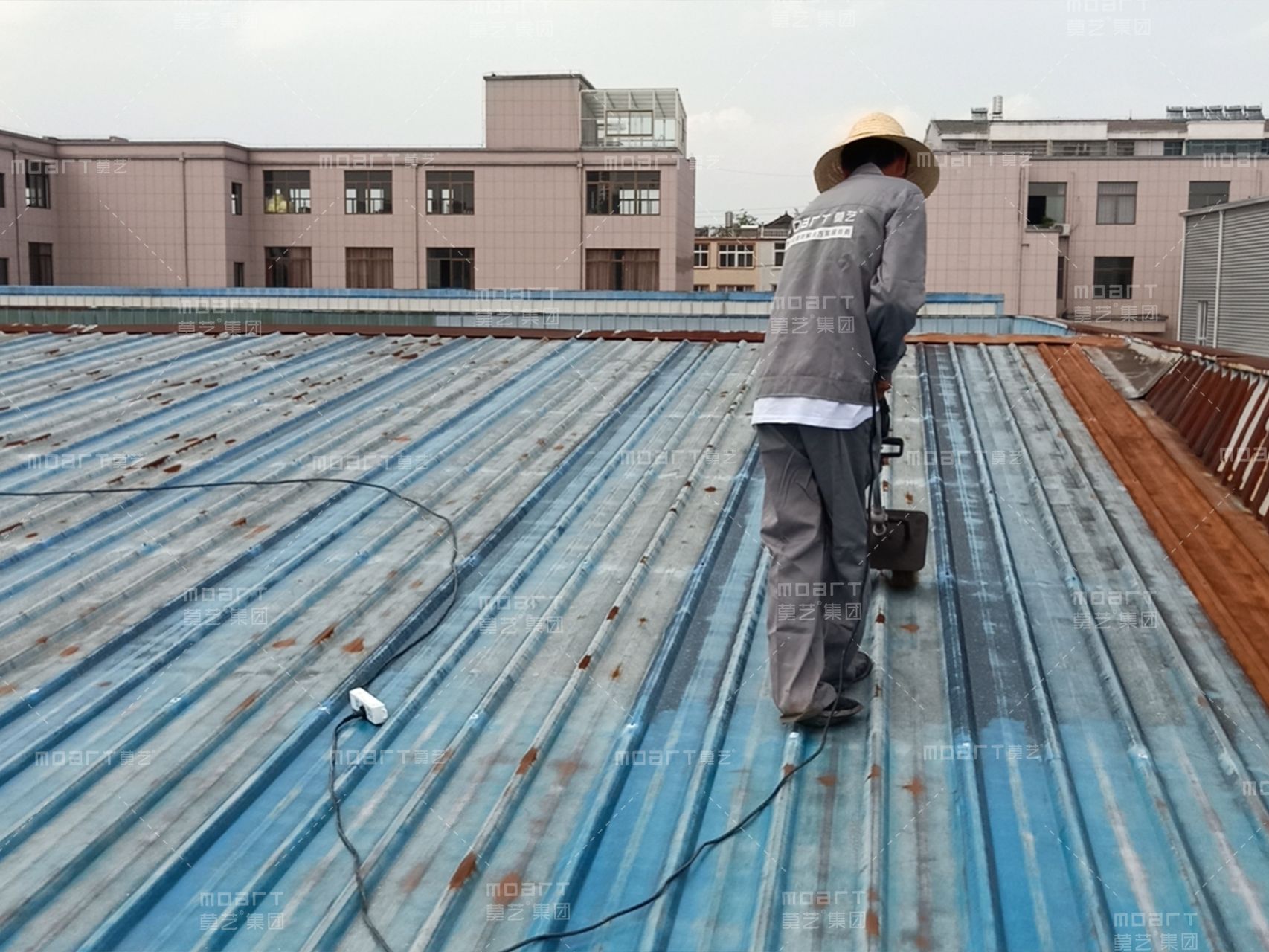 What is the difference between refurbishment, grinding and derusting of