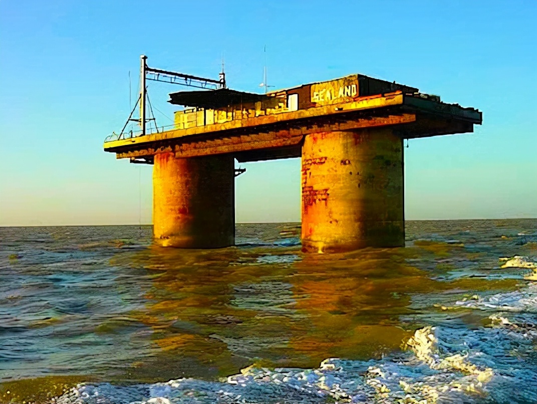 The Principality of Sealand A country composed of 4 people, the