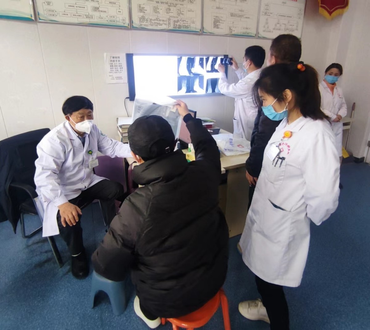 Weinan Trauma Hand and Foot Surgery Hospital Famous doctors "teach