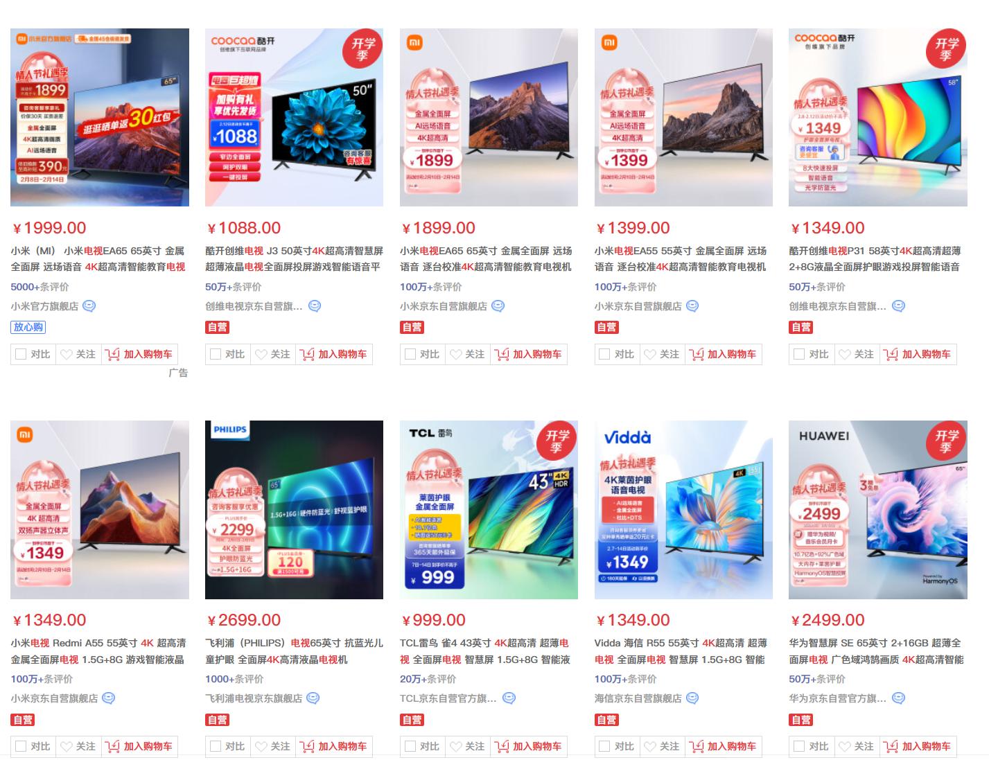 TV prices continue to drop, and the screen is bigger at the same price. Can it be used instead