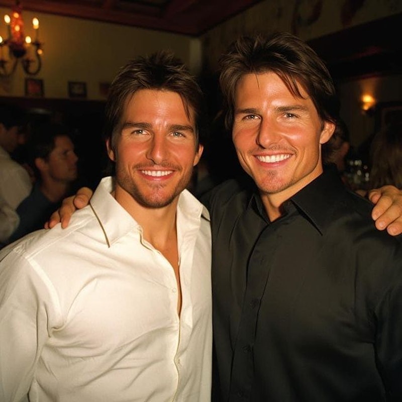 True or false Monkey King? The photo of Tom Cruise and his body double
