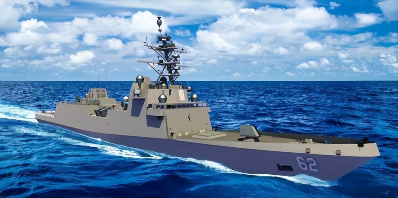 The U.S. Navy built a 7,000-ton frigate, which is obviously large in ...