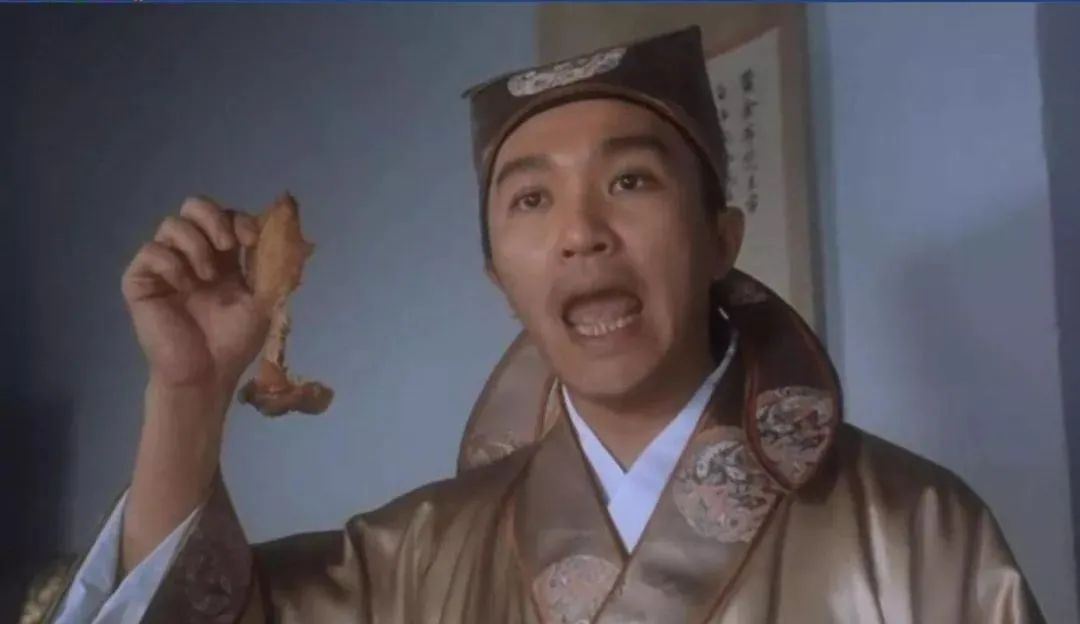 Why are there so many shots of eating chicken wings in Stephen Chow's ...