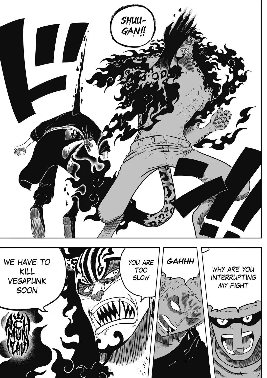 One Piece Chapter 1072 Information Garp defeated Blackbeard, lost an