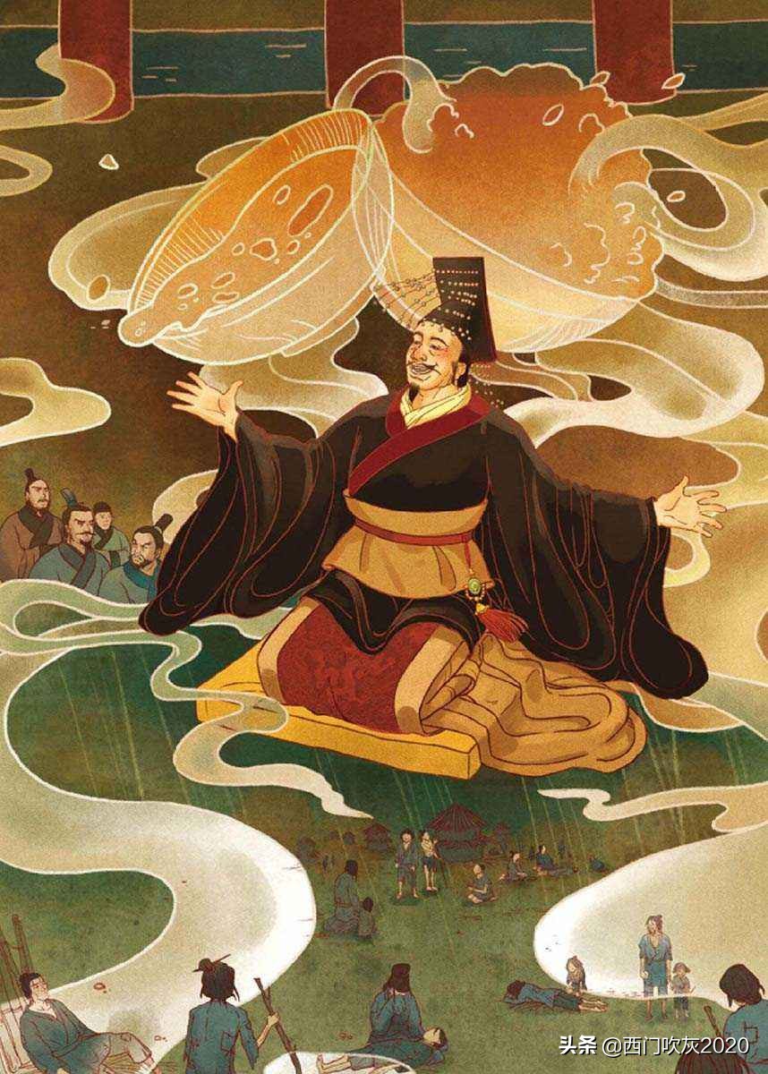 Emperor Wu of Jin and Empress Yang carefully arranged their ...