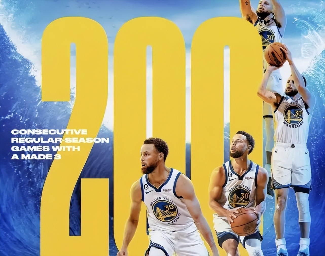 terrible!Curry sets 5 records in one game, one of which ranks first in