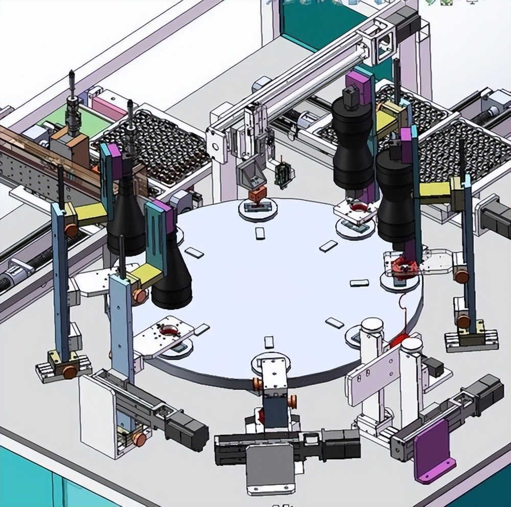 Machine vision six-sided detection of surface defect size of parts - iMedia