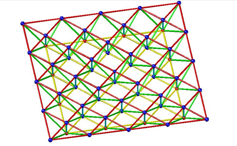 Space grid structure - iNEWS