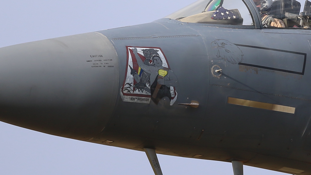 494fs 494th Fighter Squadron (494th FS) F-15E Strike Eagle (nose art) - iNEWS