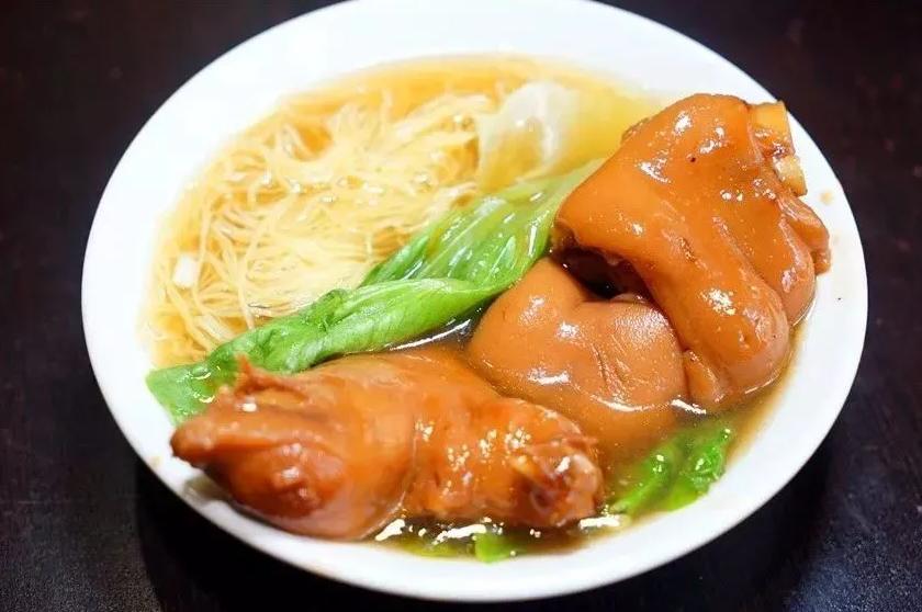 Can the "pig's feet noodles" popularized by "The Knockout" the
