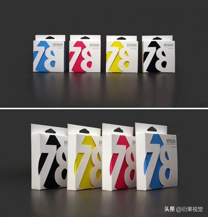 Graphic packaging design hollow elements and effects - iMedia