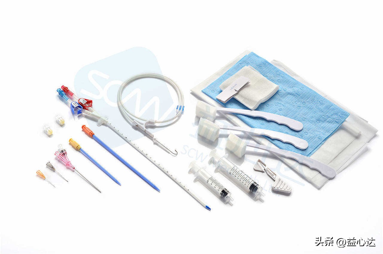 Application of hemodialysis catheter kit iNEWS