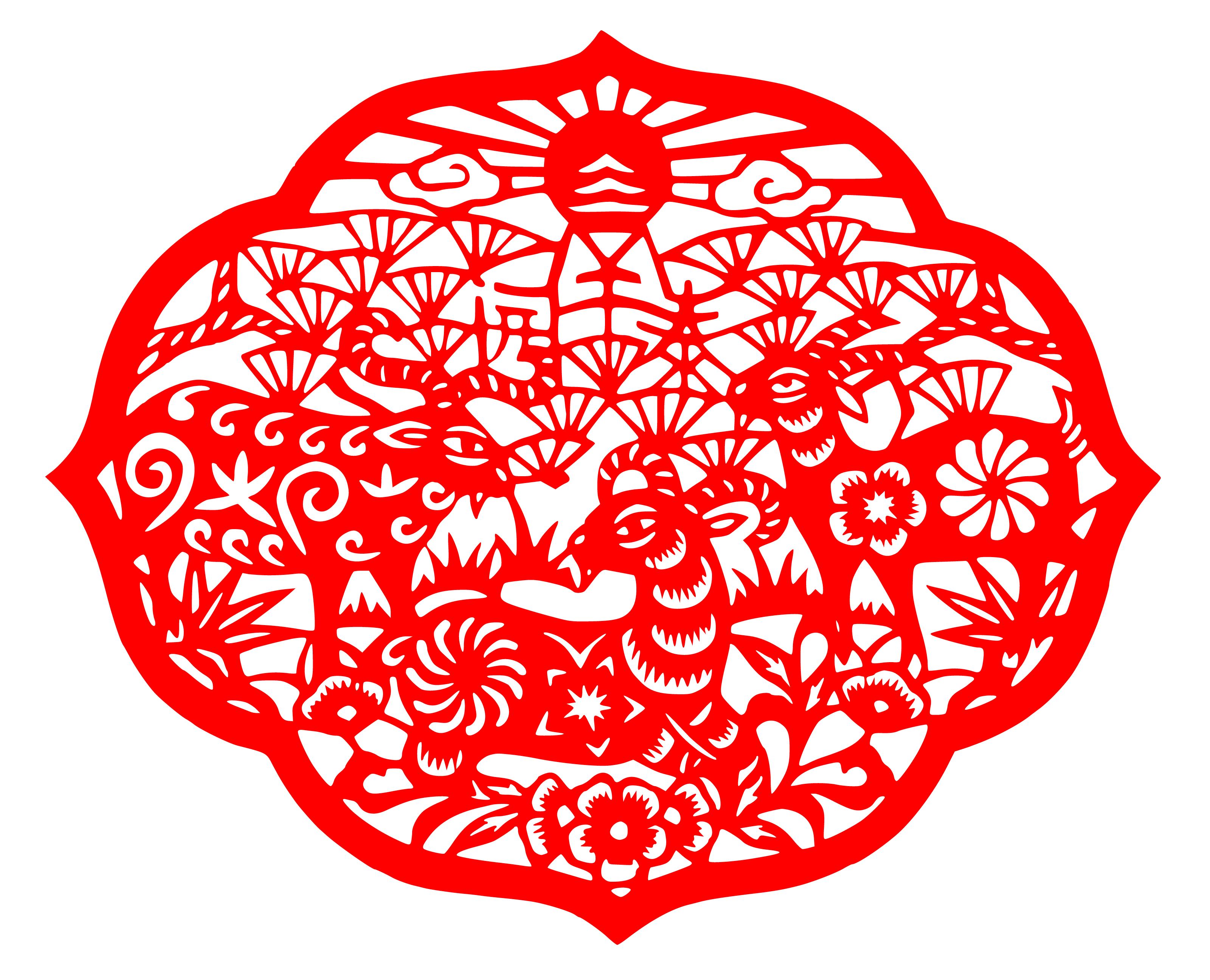 What does "Sanyang Kaitai" mean in papercutting?do you know? iNEWS