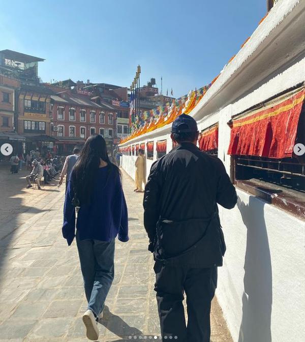Jet Li Spouse Li Zhi's 61st birthday, Jet Li released a photo of his wife's back late ...