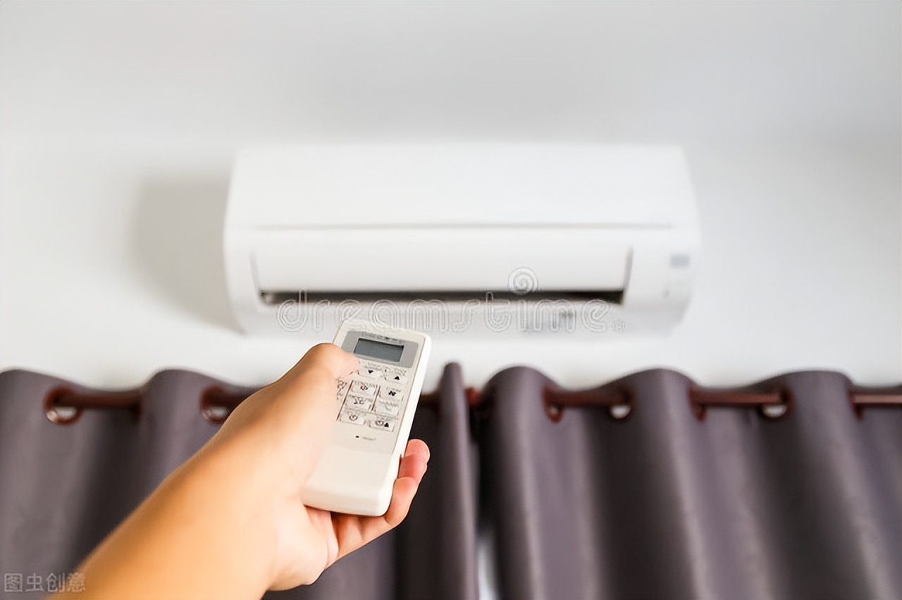 Blowing the air conditioner blows too much stomach pain, what's the