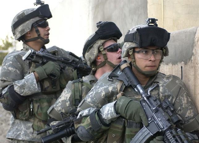 Why do you always feel that U.S. soldiers wear sunglasses during wars ...