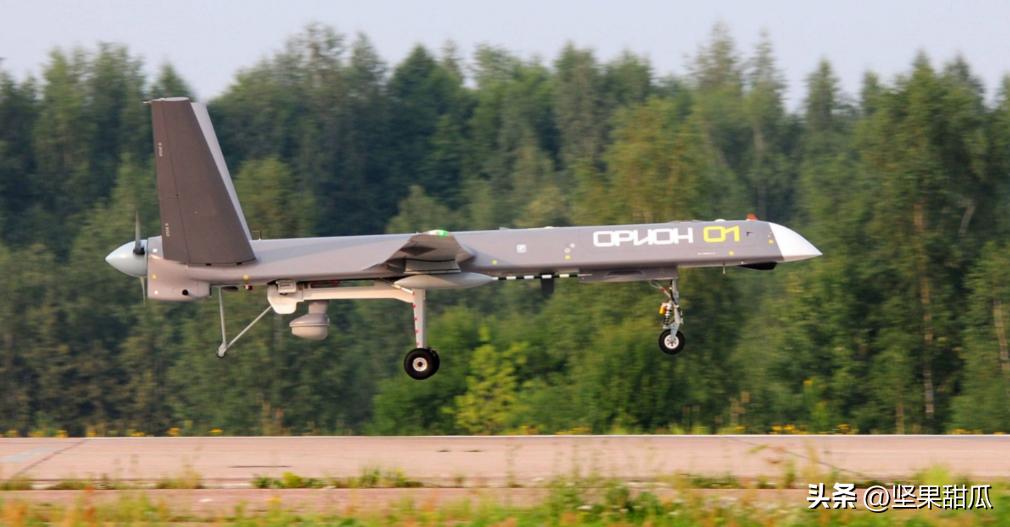 The Russian "Orion" reconnaissance drone was upgraded and played