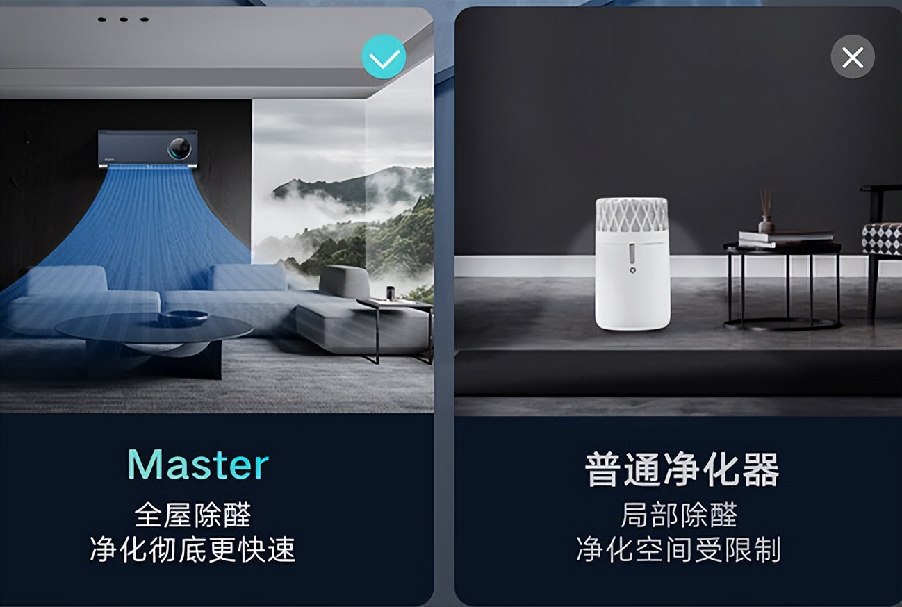Formaldehyde removal is not difficult at all, Yunmi MasterAI air