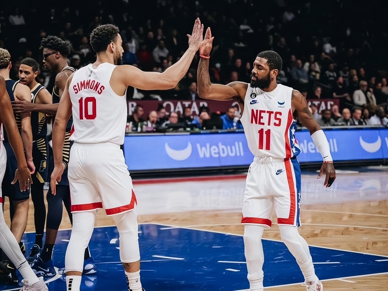 The Nets' fourgame losing streak, the bottom of the last four