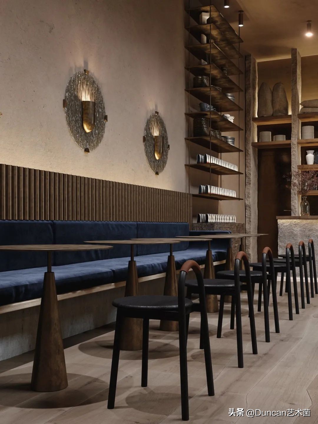 New York's famous design Asthetíque Group: Retro-futuristic dining ...