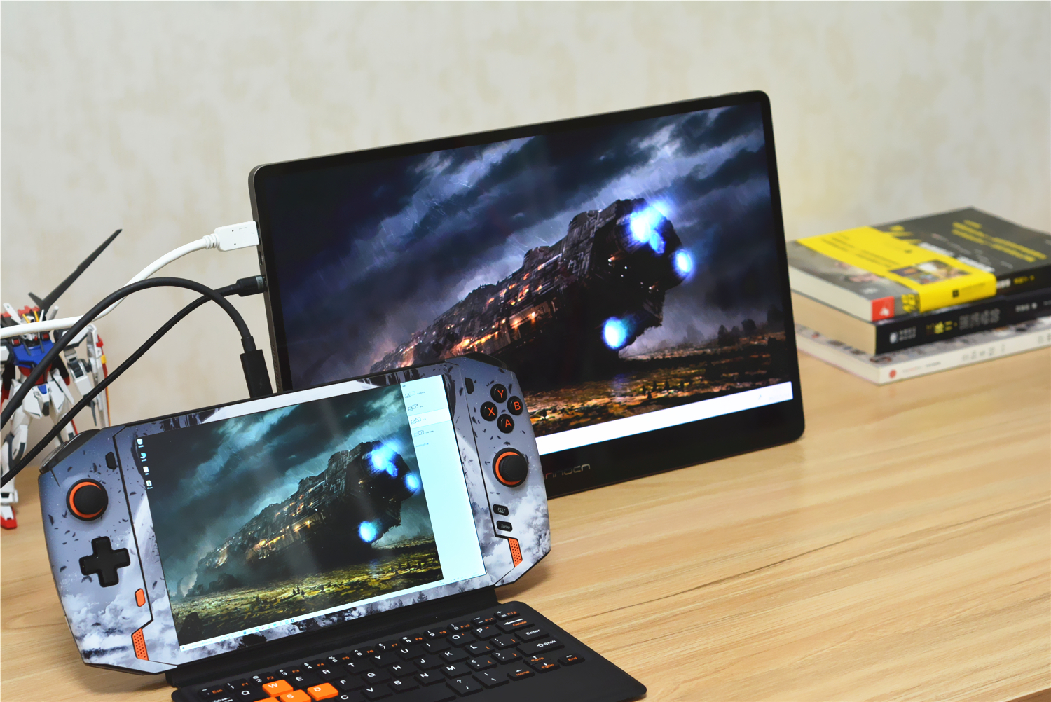 INNOCN 15A1F portable screen review 15.6 inches, OLED screen, weighs