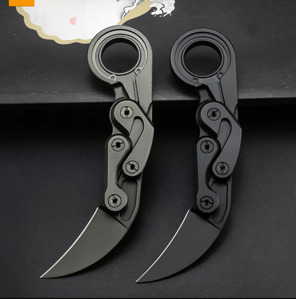 6 banned melee weapons, all of which are extremely lethal, and the