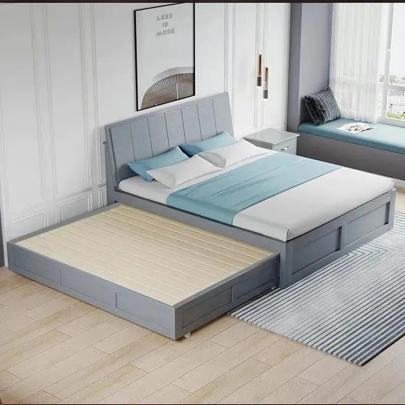 The double bed is outdated, the new "pullout bed" comes out, neat and beautiful, too witty iNEWS