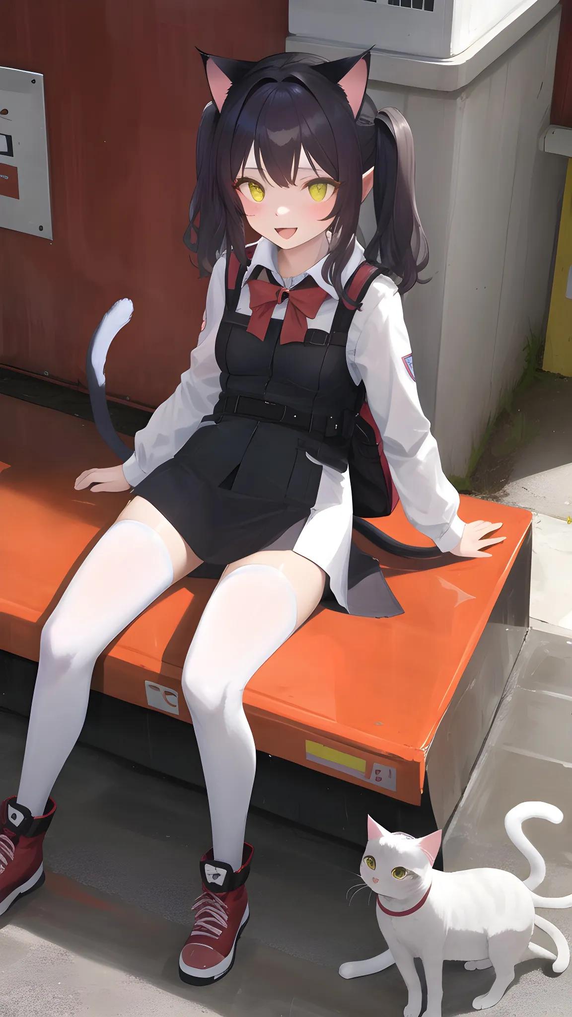 Anime Wallpaper Cats and Girls"2" iNEWS