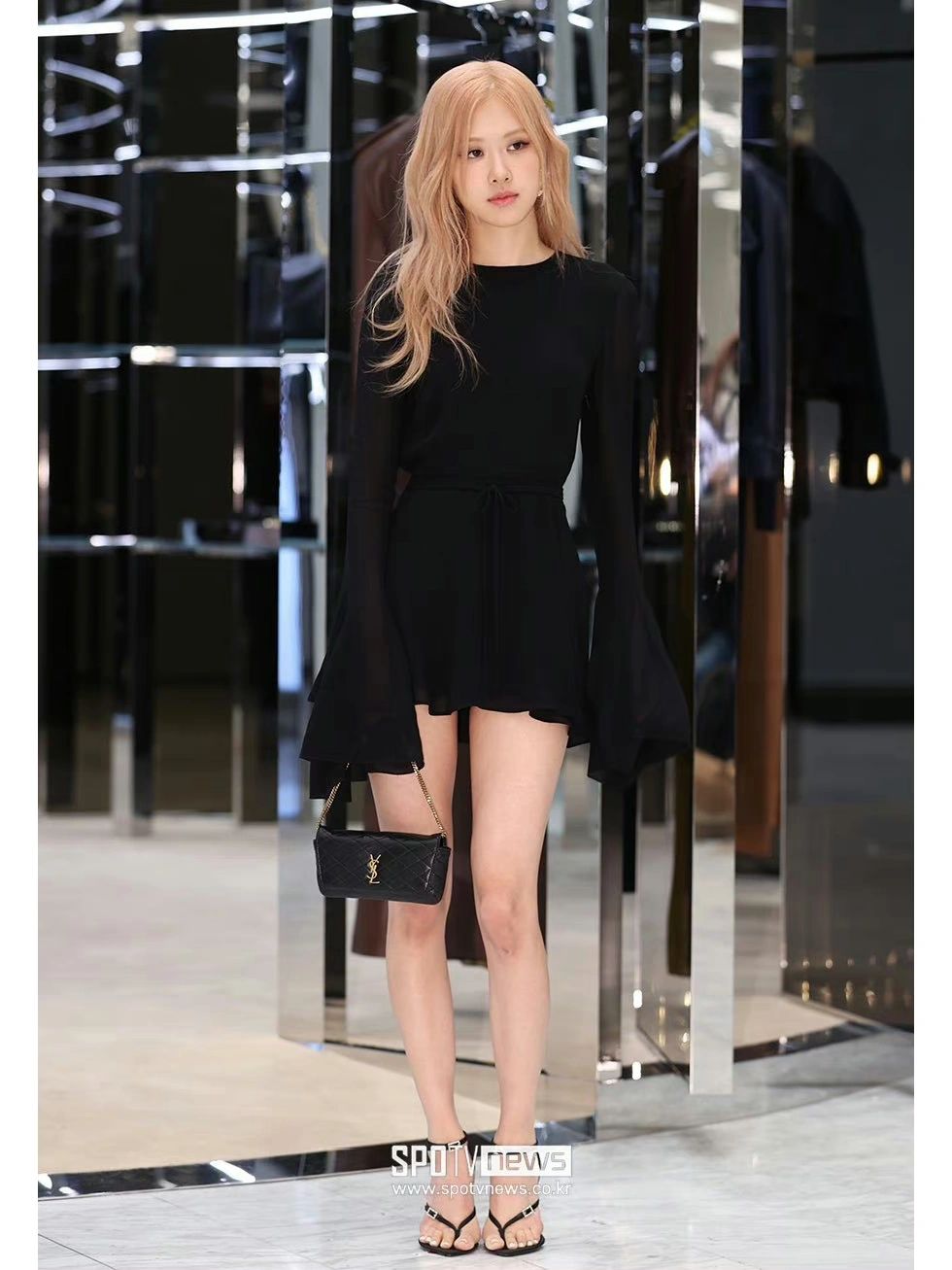Park Chae-young YSL pop-up store event in Seoul - iNEWS