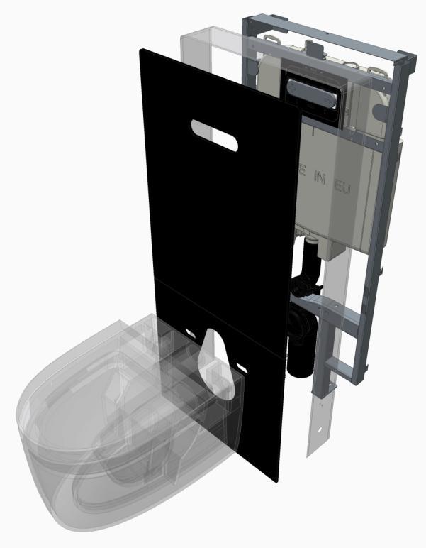 Get rid of the four major problems of traditional toilets, and wall